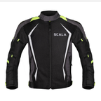 Scala Brave Riding Jacket - Black Neon