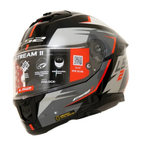 LS2 FF320 STREAM II METEOR BLACK RED