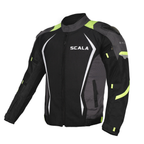 Scala Brave Riding Jacket - Black Neon