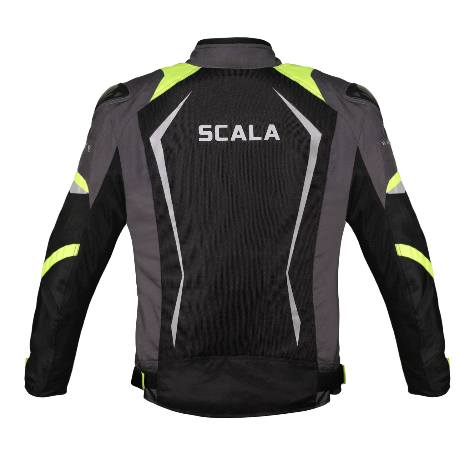 Scala Brave Riding Jacket - Black Neon