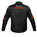 Scala Blaze Riding Jacket - Black and Red