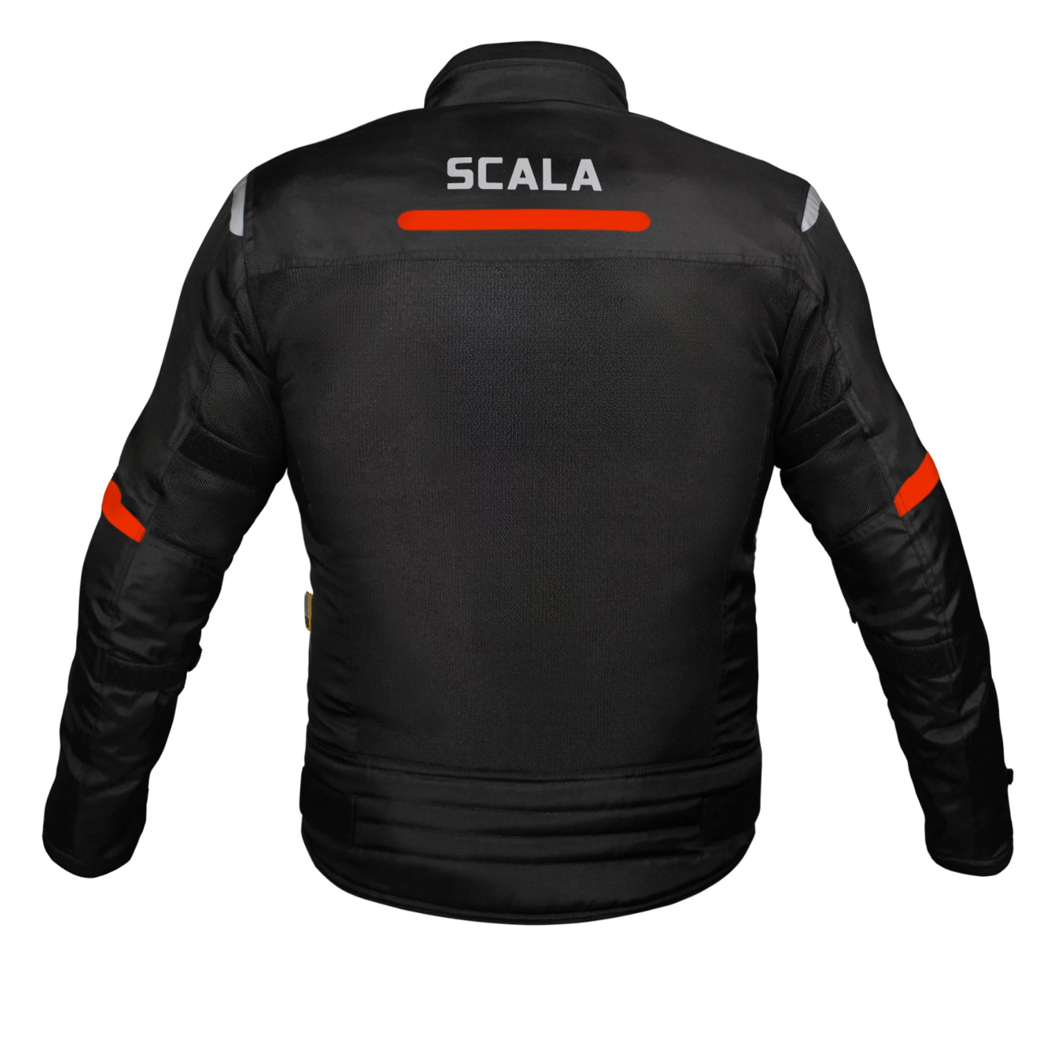 Scala Blaze Riding Jacket - Black and Red