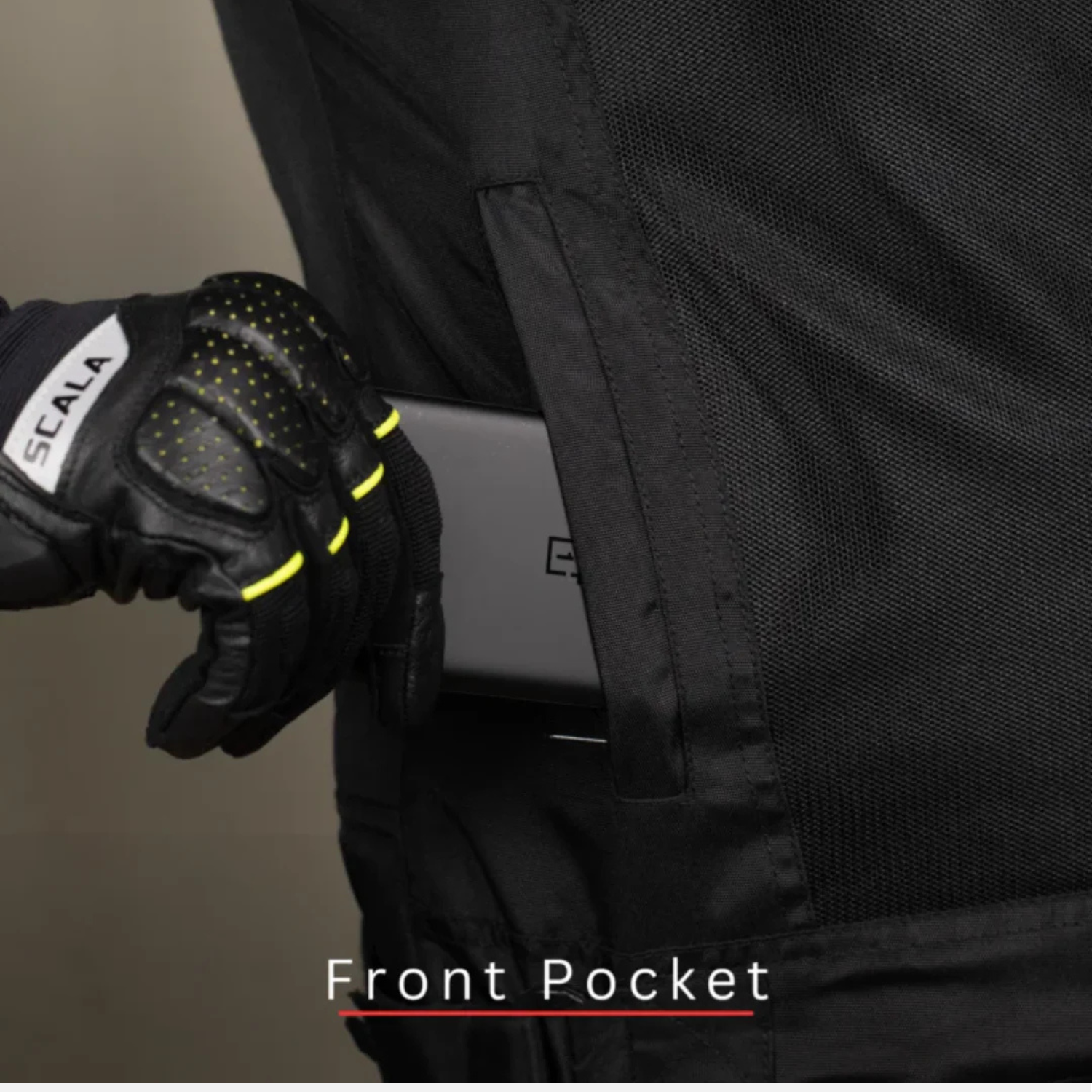 Scala Blaze Riding Jacket- Neon