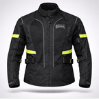 Scala Akira Ladies Riding Jacket Black Neon