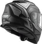 LS2 FF800 STORM II FASTER MATT TITANIUM-06