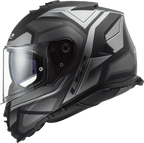LS2 FF800 STORM II FASTER MATT TITANIUM-06