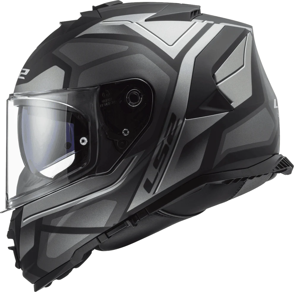 LS2 FF800 STORM II FASTER MATT TITANIUM-06