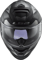 LS2 FF800 STORM II FASTER MATT TITANIUM-06