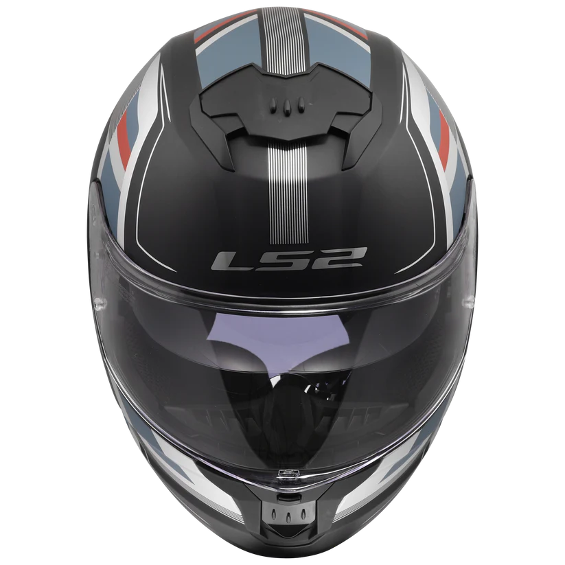 LS2 FF320 STREAM II VINTAGE MATT BLACK GREY RED-06