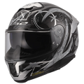 LS2 FF320 STREAM II SCRATCHES BLACK NARDO GREY