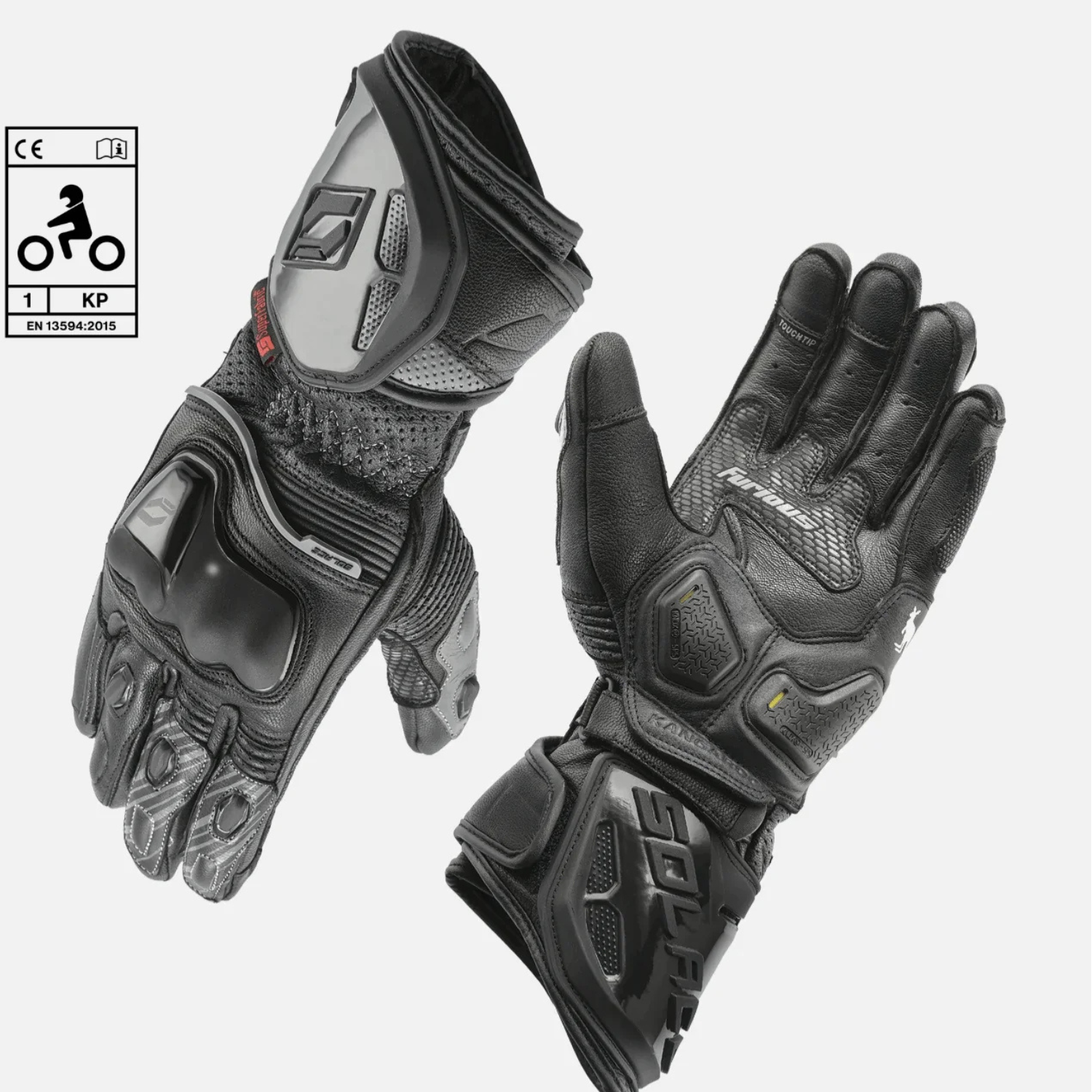 Solace Furious Gloves V3.0 CE (Black)