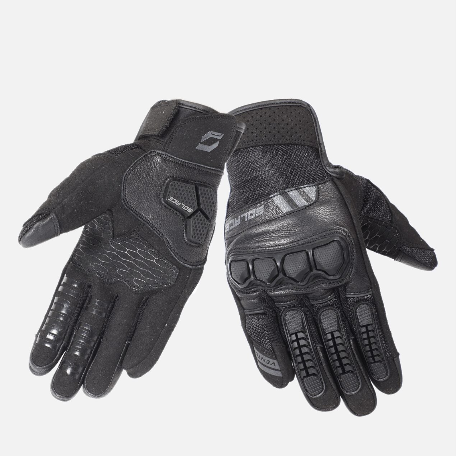 Solace VENTO Dualsport Gloves V2( Sable Black)