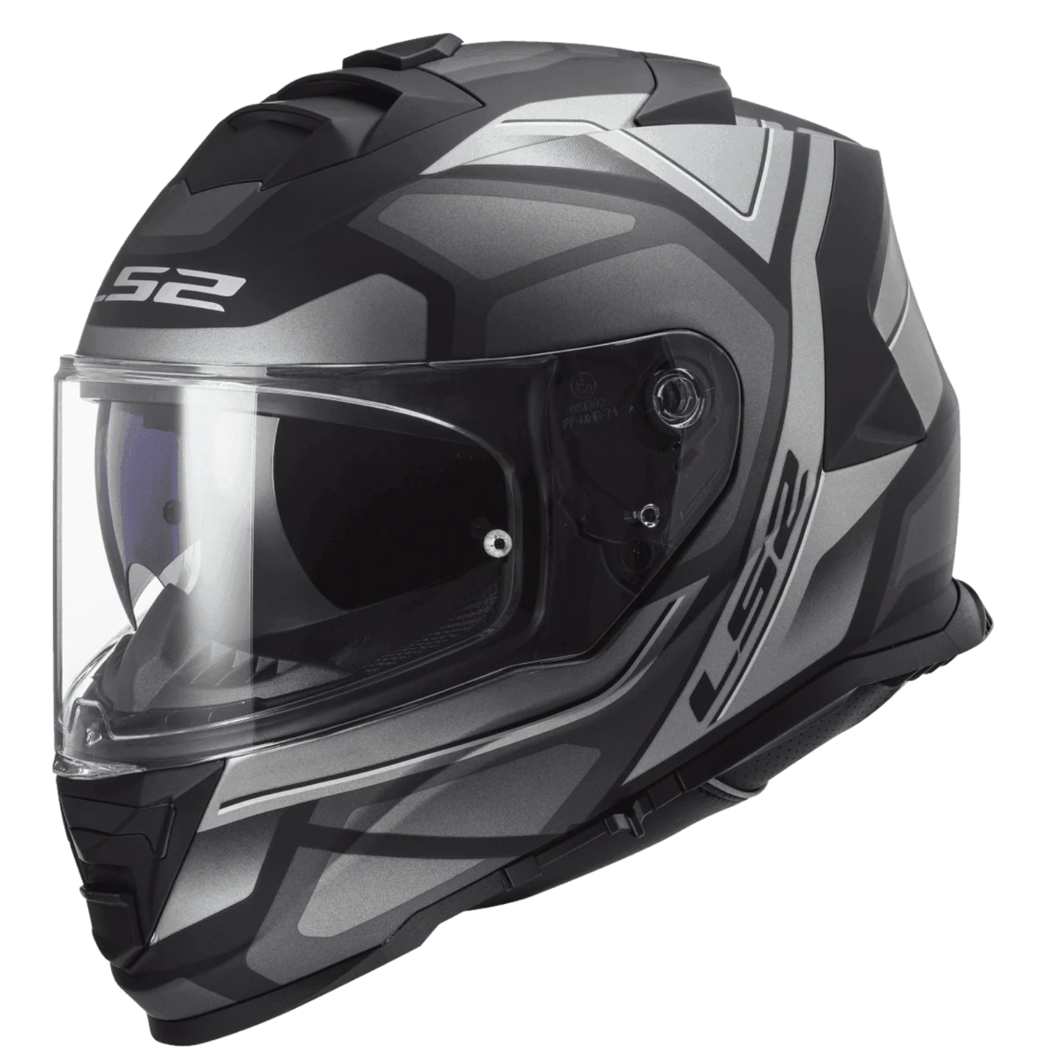 LS2 FF800 STORM II FASTER MATT TITANIUM-06
