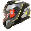 LS2 FF320 STREAM II METEOR BLACK YELLOW