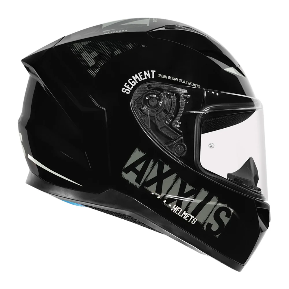 Axxis Segment NYC Helmet – Gloss Black – The Saddle Store
