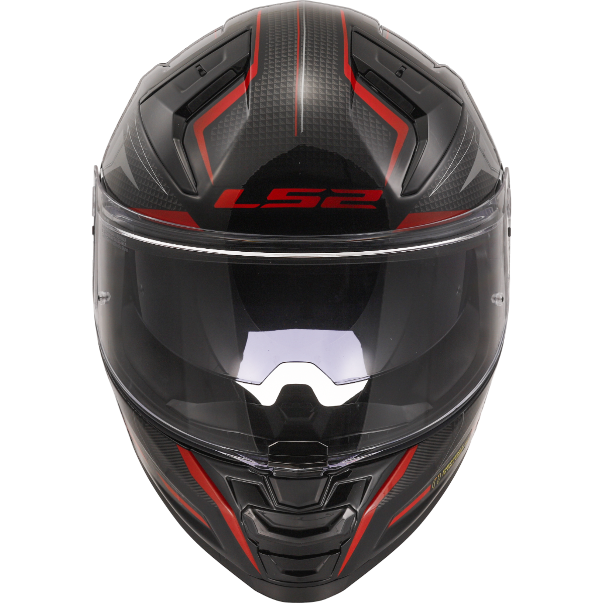 LS2 FF811 VECTOR II ALIZER BLACK RED – GLOSS – The Saddle Store