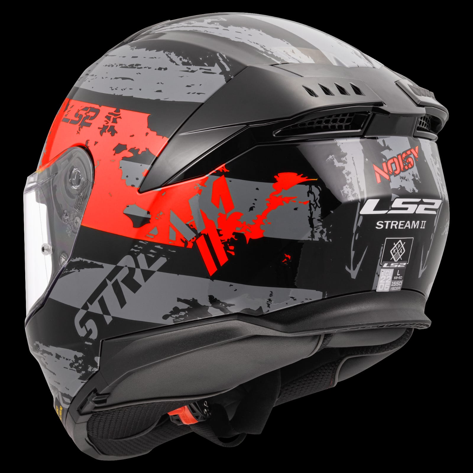 LS2 FF320 STREAM II NOISY RED BLACK-06 – The Saddle Store